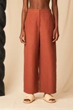 Calça Cambraia de Linho Augusta