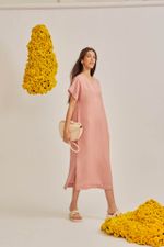 Vestido Midi Linho Carmen