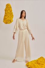 Calça Pantalona Malha Greta