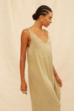 Vestido Regata Longo Seda Clo