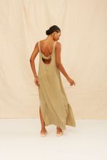 Vestido Regata Longo Seda Clo