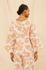 Blusa Bata Linho Clarisse