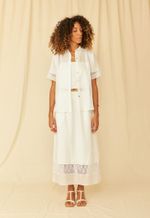 Camisa Jeane Renda Singeleza