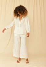 Calça Anita Linho Off White