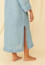 Chemise Olga Gaze de Linho Índigo