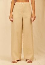 Calça Augusta Linho Areia