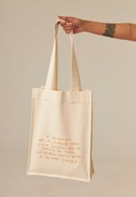Ecobag Caixa de Leite Bazar do Tempo Algodão Orgânico FLIP