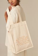 Ecobag Caixa de Leite Bazar do Tempo Algodão Orgânico FLIP