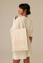Ecobag Caixa de Leite Bazar do Tempo Algodão Orgânico FLIP