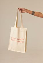 Ecobag Caixa de Leite Ubu Algodão Orgânico FLIP