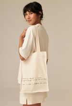 Ecobag Caixa de Leite Círculo de Poemas Algodão Orgânico FLIP