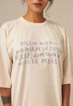 Camiseta Ampla Supersônica Algodão Orgânico FLIP