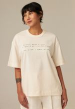 Camiseta Círculo de Poemas Algodão Orgânico FLIP