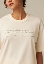 Camiseta Círculo de Poemas Algodão Orgânico FLIP