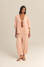 Kimono Joana Seda Textura Catuaba