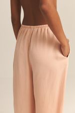 Calça Emma Seda Textura Catuaba