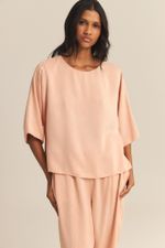 Blusa Nair Seda Textura Catuaba