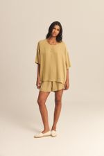 Shorts Bela Modal Verde Romã