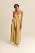 Vestido Vanessa Modal Verde Romã