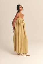 Vestido Vanessa Modal Verde Romã