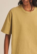 Camiseta Básica Algodão Orgânico Verde Romã