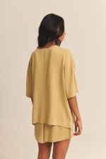Blusa Bela Modal Verde Romã