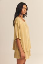 Blusa Bela Modal Verde Romã