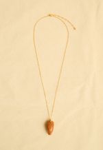  Colar Apito Amuleto Cerâmica Natural