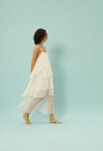 Vestido Seda Céu 