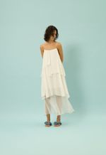 Vestido Seda Céu 