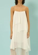 Vestido Seda Céu 