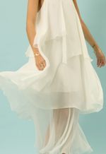 Vestido Seda Céu 