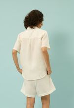 Camisa Linho Vick Off White