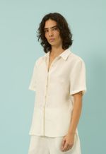 Camisa Linho Vick Off White