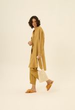 Chemise Linho Olga Mostarda