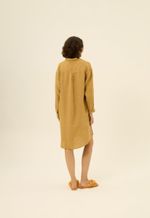 Chemise Linho Olga Mostarda