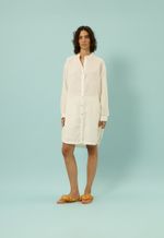 Chemise Linho Vick Off White