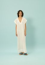Vestido Linho Beatriz Off White