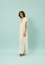 Vestido Linho Beatriz Off White