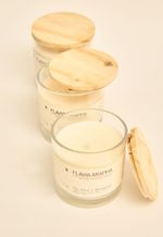 Vela Perfumada Pau Rosa e Bergamota 
