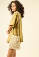 Blusa Linho Gaia Verde Româ