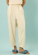 Calça Algodão Orgânico Gaia Off White