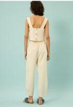 Calça Algodão Orgânico Gaia Off White