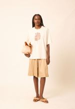 Camiseta Algodão Orgânico Flavia Pau-Brasil Mata Atlântica 