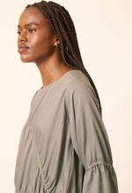 Blusa Modal Canaletas Íris Chumbo
