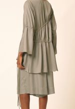 Blusa Modal Canaletas Íris Chumbo