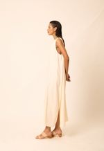Vestido Modal Regata Bela Areia