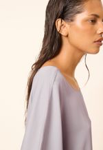 Blusa Modal Ampla Sofia  Lilás