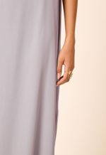 Vestido Modal Regata Bela Lilás