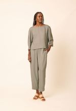 Blusa Modal Ampla Sofia  Chumbo